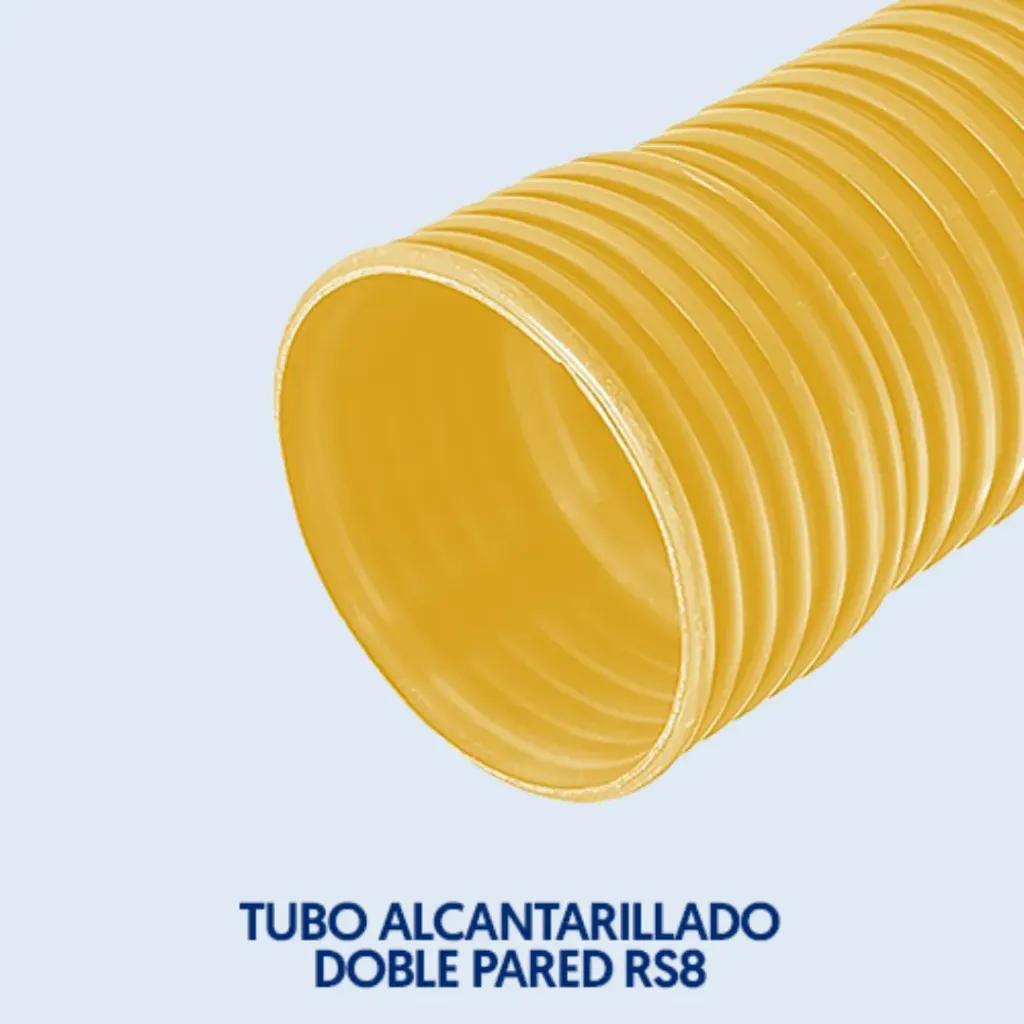 Tubo Alcantarillado Doble Pared RSB (PVC Corrugado)